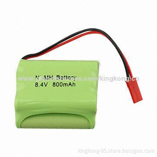 NiMH Battery Pack with 800mAh Standard Capacity and 8.4V Nominal Voltage
